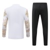 Real Madrid Sweat d'Entraînement Quarter-Zip 2024-25 Blanche